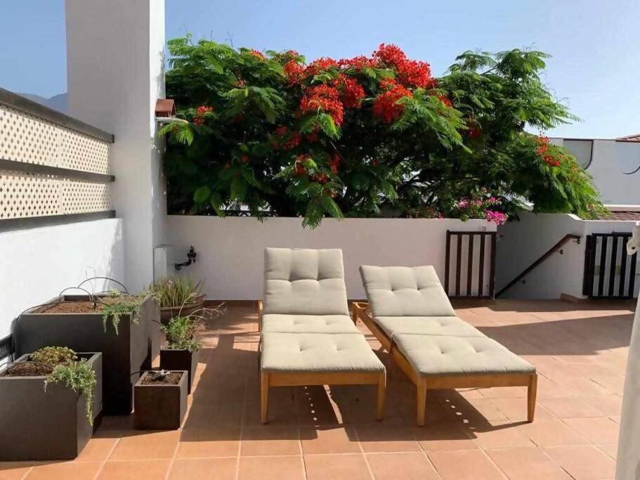Villa Garoe Puerto de las Nieves Exterior foto